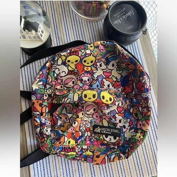 Neón star by tokidoki backpack small multicolored - Picture 9 of 15